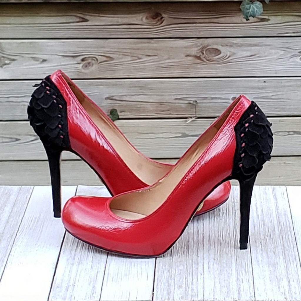 L.A.M.B Cannon Redlea Pumps Stiletto Heels